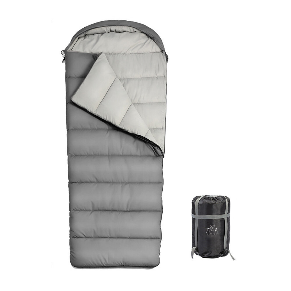 Camping-Schlafsack, gefüllte Schlafmatte, ultraleicht, waschbar, Umschlag-Schlafdecke für Outdoor-Reisen