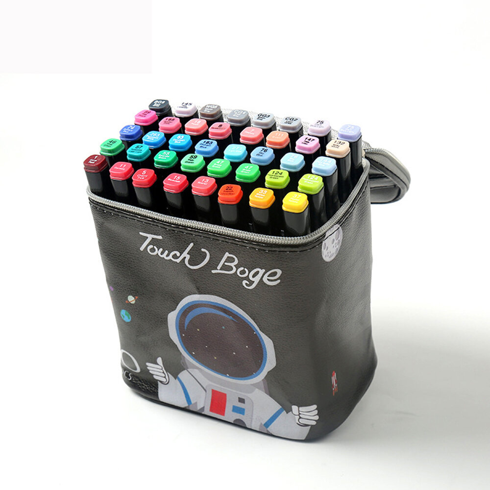 40/60/80/120 Kleuren Astronaut Marker Pen Case Grote Capaciteit Waterdicht voor Markers Organizer me