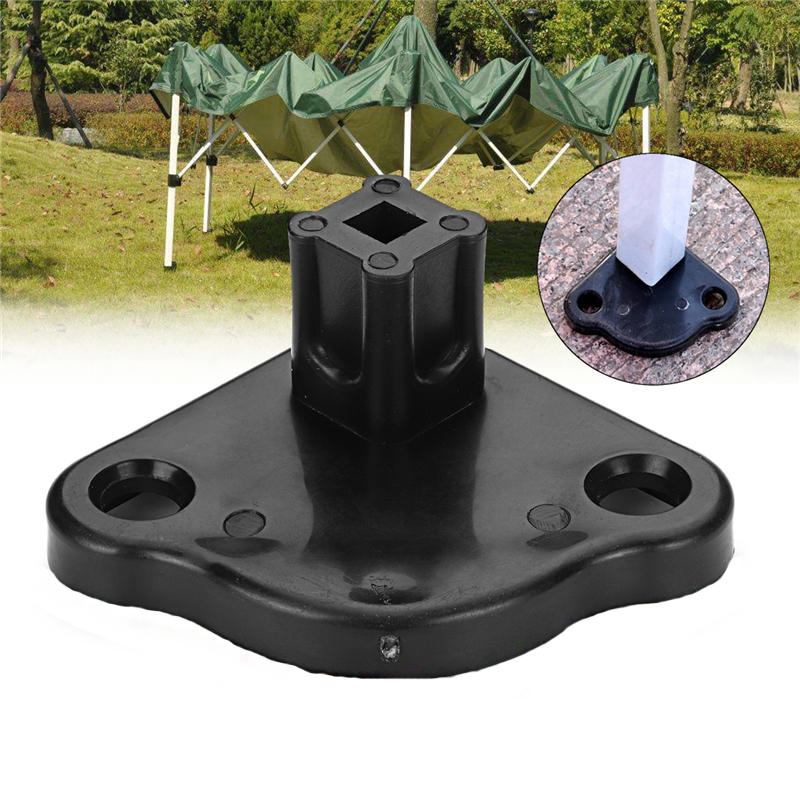 Tent Feet Base cámping Tent Pies Abrazadera Gazebo Replacement Base al aire libre Tent Accessories