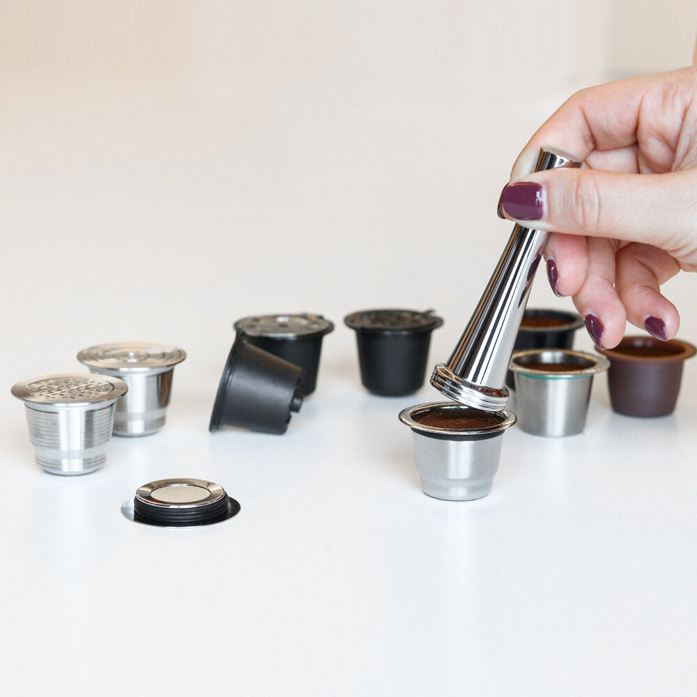 

Порошок кофейных капсул из нержавеющей стали Hammer Аксессуары для кофейных капсул 3 Технические характеристики Подходит