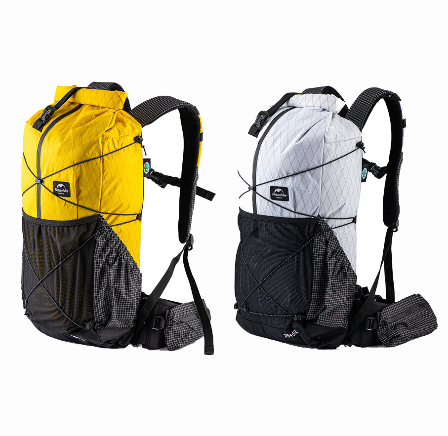 Рюкзак для кемпинга Naturehike 25+5 литров Ultralight XPAC, водонепроницаемый, для женщин/мужчин, спортивный отдых на открытом воздухе