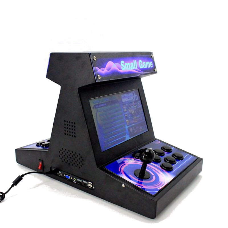 

PandoraBox 9D 16GB Built-in 2700 Games 10 inch HD Desktop Dual Screen Arcade Game Console Double Home Fighting Electroni
