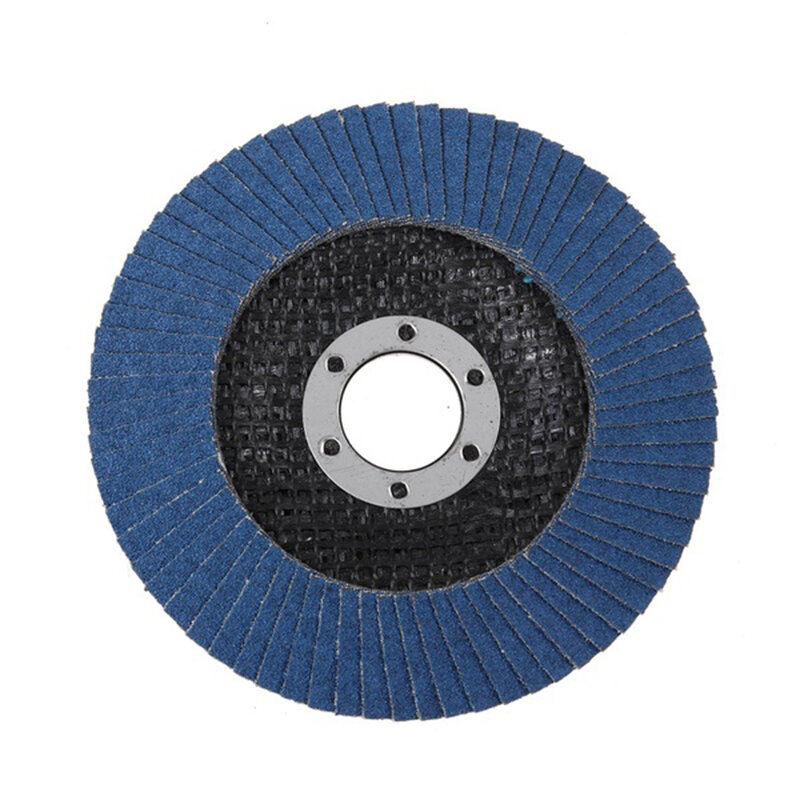 

115mm 4.5 Inch Flap Discs 40/60/80/120 Grit Grinding Wheels Blades Sanding Flap Discs for Angle Grinder