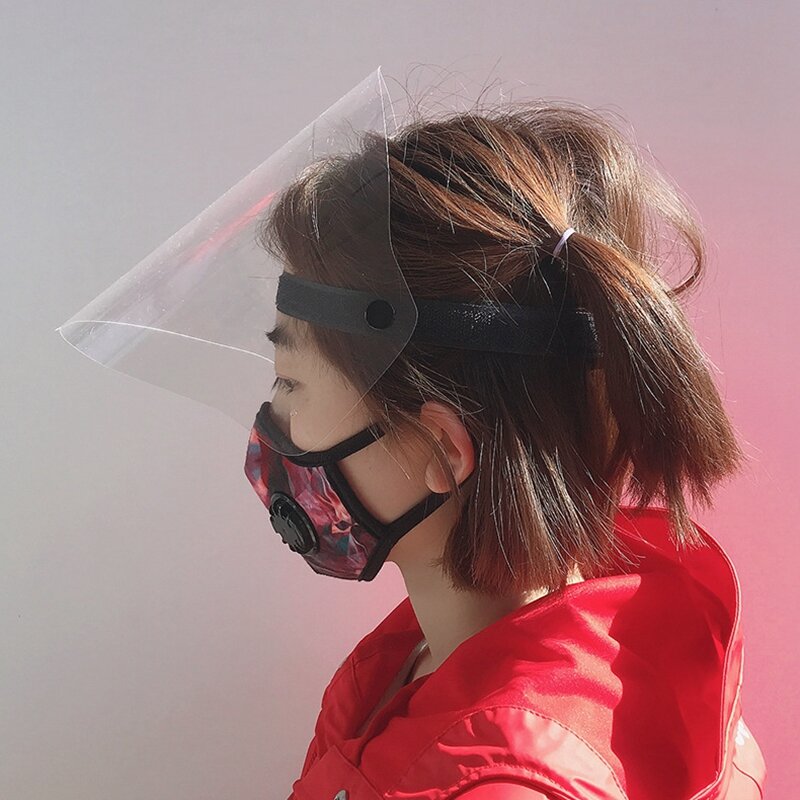 10st Face Shield Verstelbare Anti-schuimende Splash Proof Shield Anti Fog Face Mask Shield