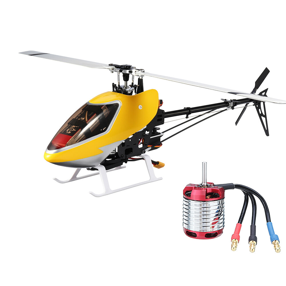 JCZK 450 DFC 6CH 3D Flying Flybarless RC Helicopter Kit With 3700KV Brushless Main Motor