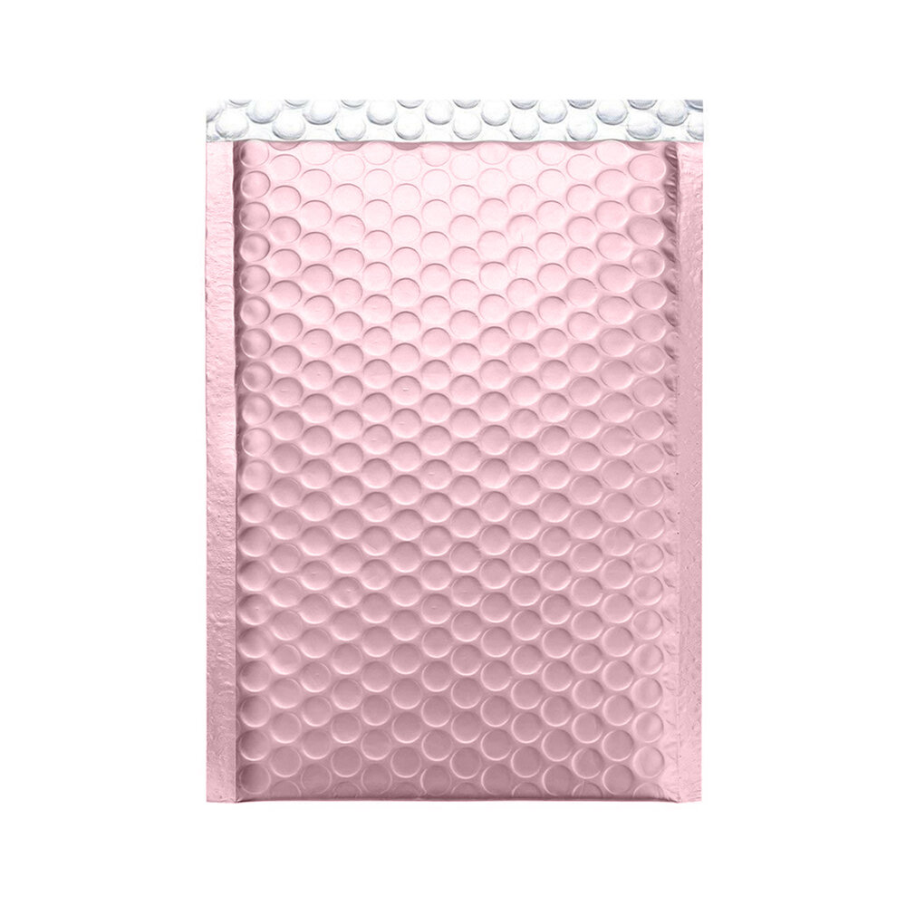 20pcs Bubble Envelope Rose Gold Mail Packaging Bags Self Seal Padded Courier Bags Waterproof Shipping Bags Bubble Mailer