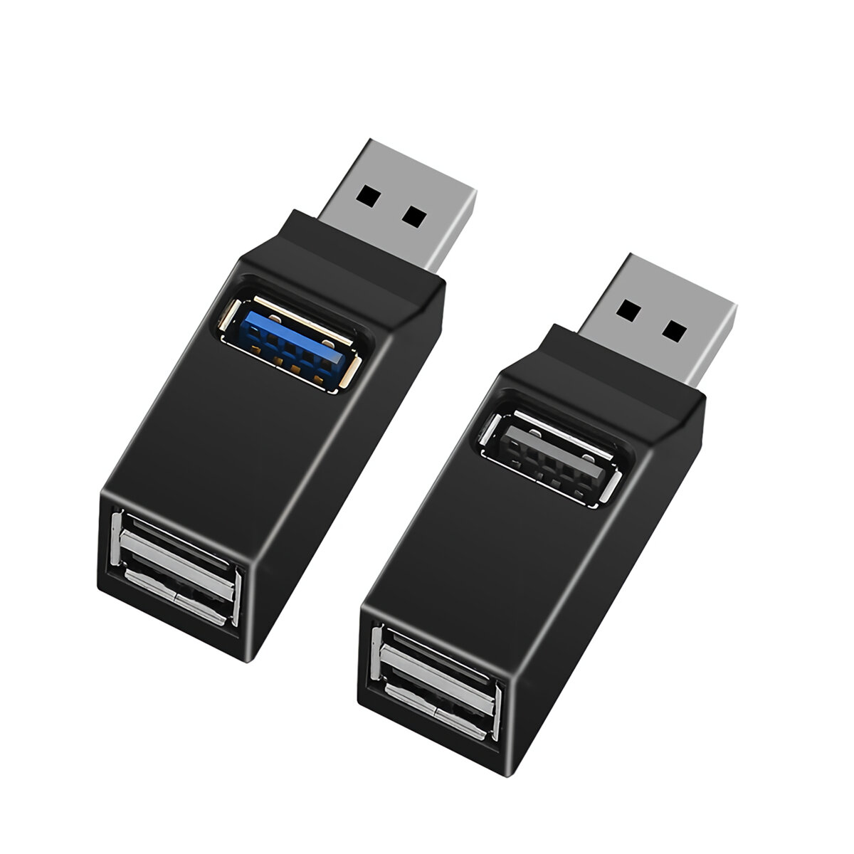 Mini 3 Poorten USB 3.0 / USB 2.0 Splitter Hub High Speed Data Transfer Splitter Box Adapter Voor PC 