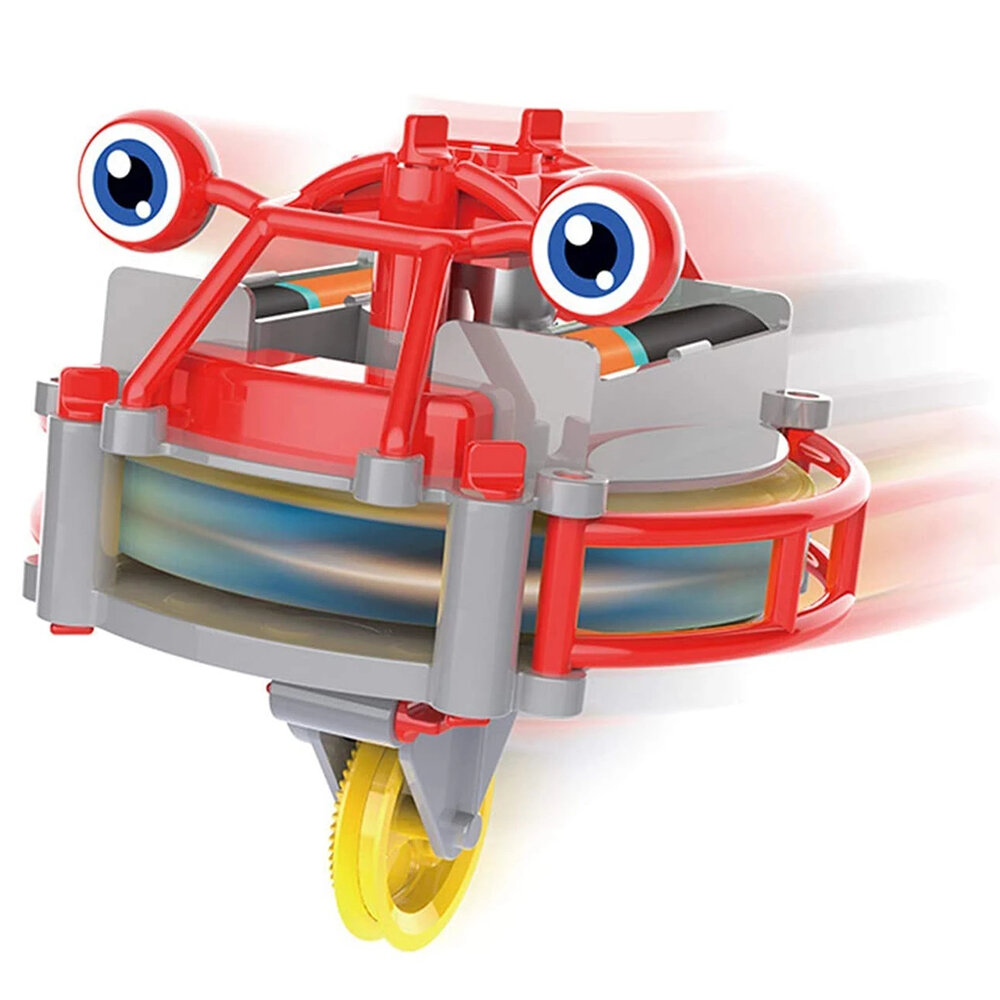 Elektronische Tumbler Draad Lopen Montage Gyro Eenwieler Robot Speelgoed Kinderen Eenwieler Balans A