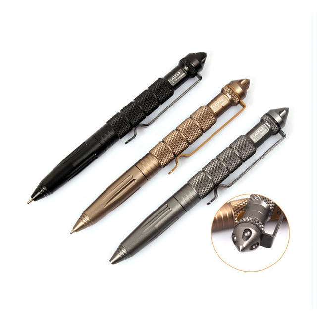 IPRee® Outdoor EDC Tactical Pen Aluminum Alloy Survival Emergency Safe Security Tool 