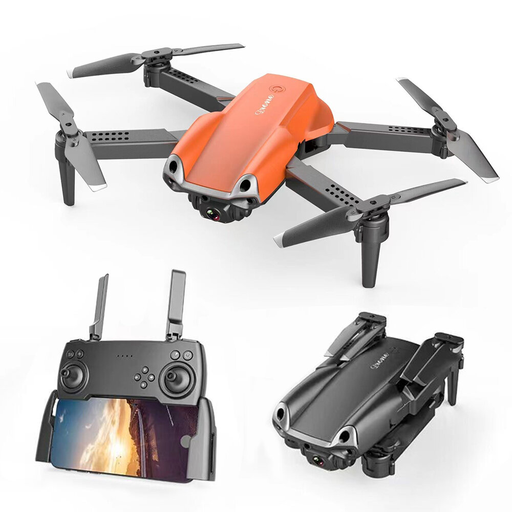 Funsky S6 WIFI FPV with 4K Dual Camera Infrared Obstacle Avoidance Headless Mode Foldable RC Drone Q