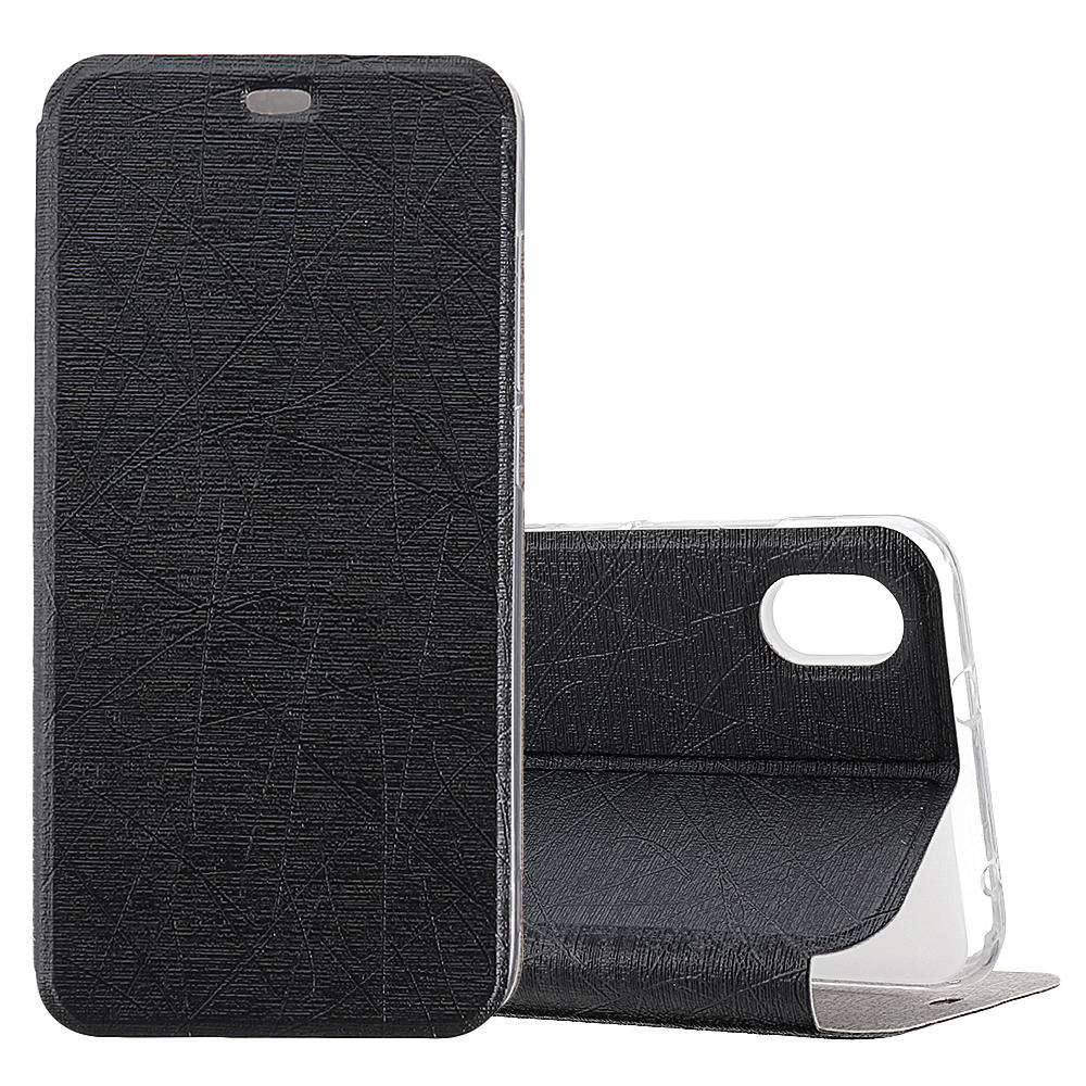Bakeey Flip Shockproof Brushed Texture PU Leather Full Body Cover Beschermhoes voor Xiaomi Redmi 7A 