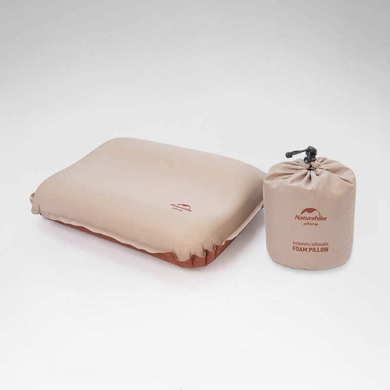 アウトドアキャンプ旅行用のポータブルで静かで簡単に収納できるNaturehike 3Dフォーム枕