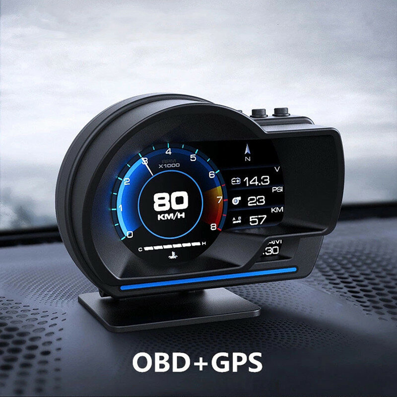 Licznik samochodowy Smart Car OBD2 GPS z EU za $42.47 / ~204zł