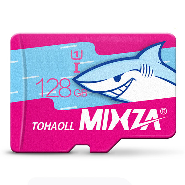 MIXZA Shark Edition Memory Card 128GB TF Card Class10 For Smartphone Camera MP3