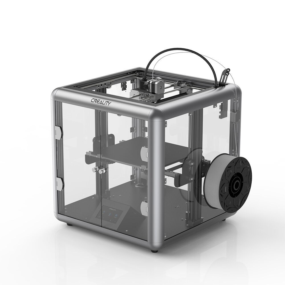 Creality 3D® Sermoon D1 All-metal Extrusion 3D Printer 280*260*310mm Print Size Silent Mainboard/Transparent Design/Smart Sensor