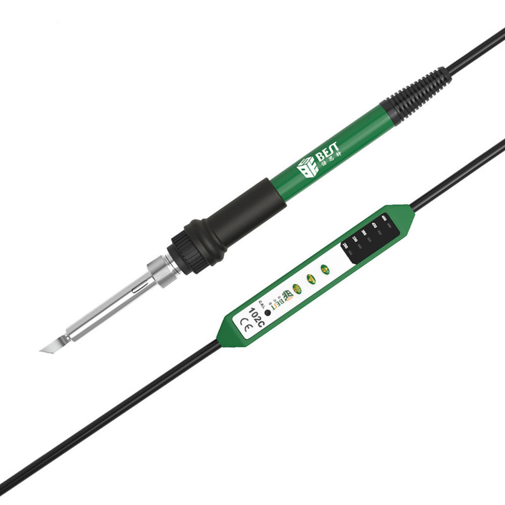 BEST BST-102C 220V 280-480℃ Adjustable Temperature Welding Solder Iron with Switch EU Plug