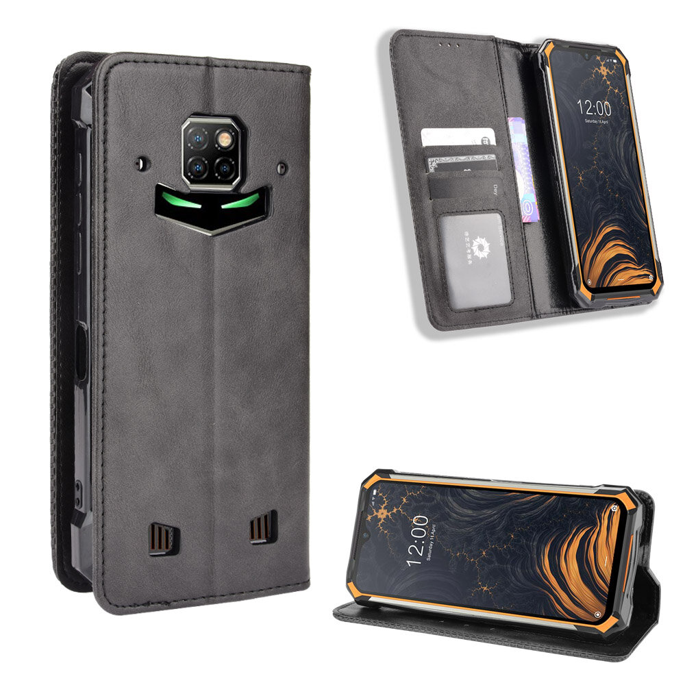 

Bakeey for Doogee S88 Pro Case Magnetic Flip with Multiple Card Slot Wallet Folding Stand PU Leather Shockproof Full Cov