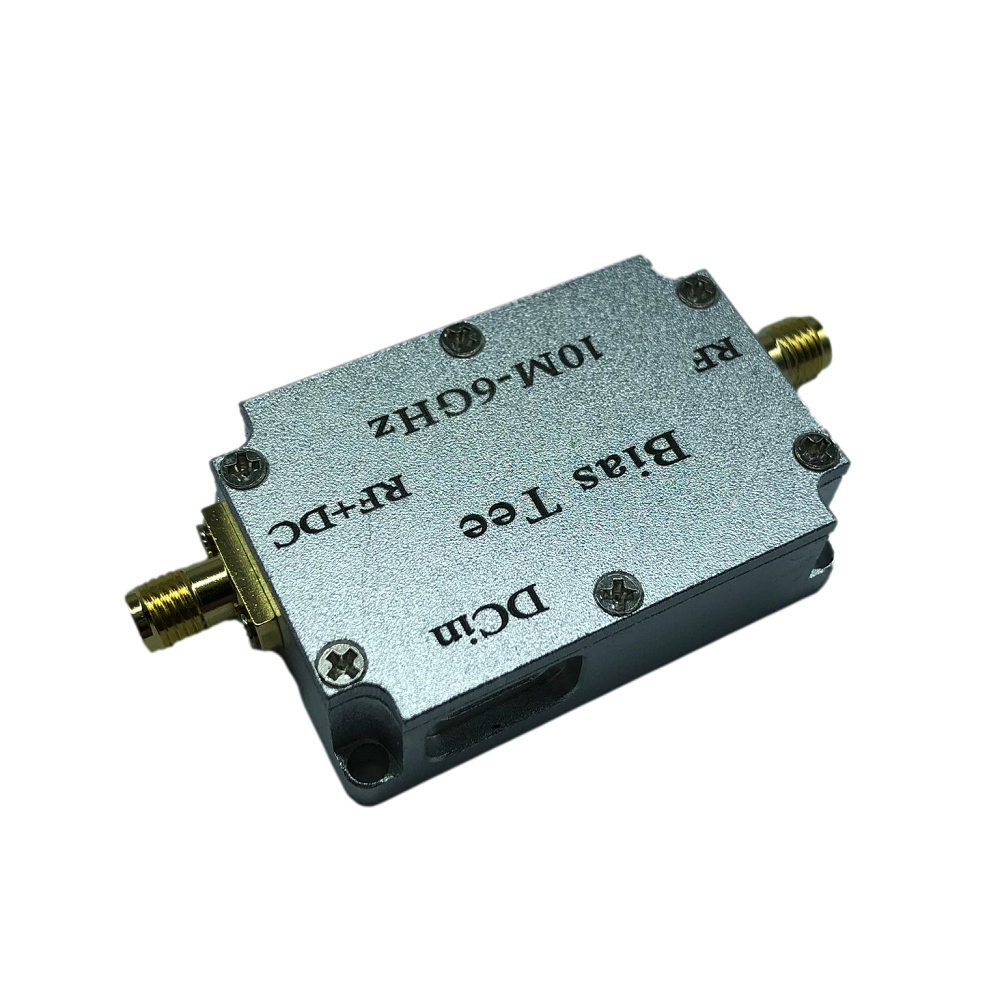 10M-6GHz 350mA 50V Low Loss Microwave Capacitor Radio Frequency Feed Box Biaser Coaxial Feed Radio B