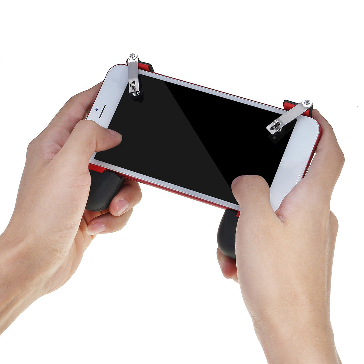X1 2-in-1 mobiele telefoon Gamepad Handgreep Handgreep Joystick voor mobiele telefoon