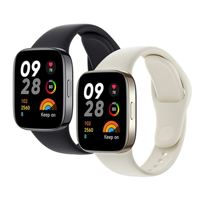 Xiaomi Redmi Watch 3 1.75 inch HD AMOLED 60Hz GPS Blood Oxygen Monitor Heart Rate Monitor 5ATM SOS bluetooth Call Smart