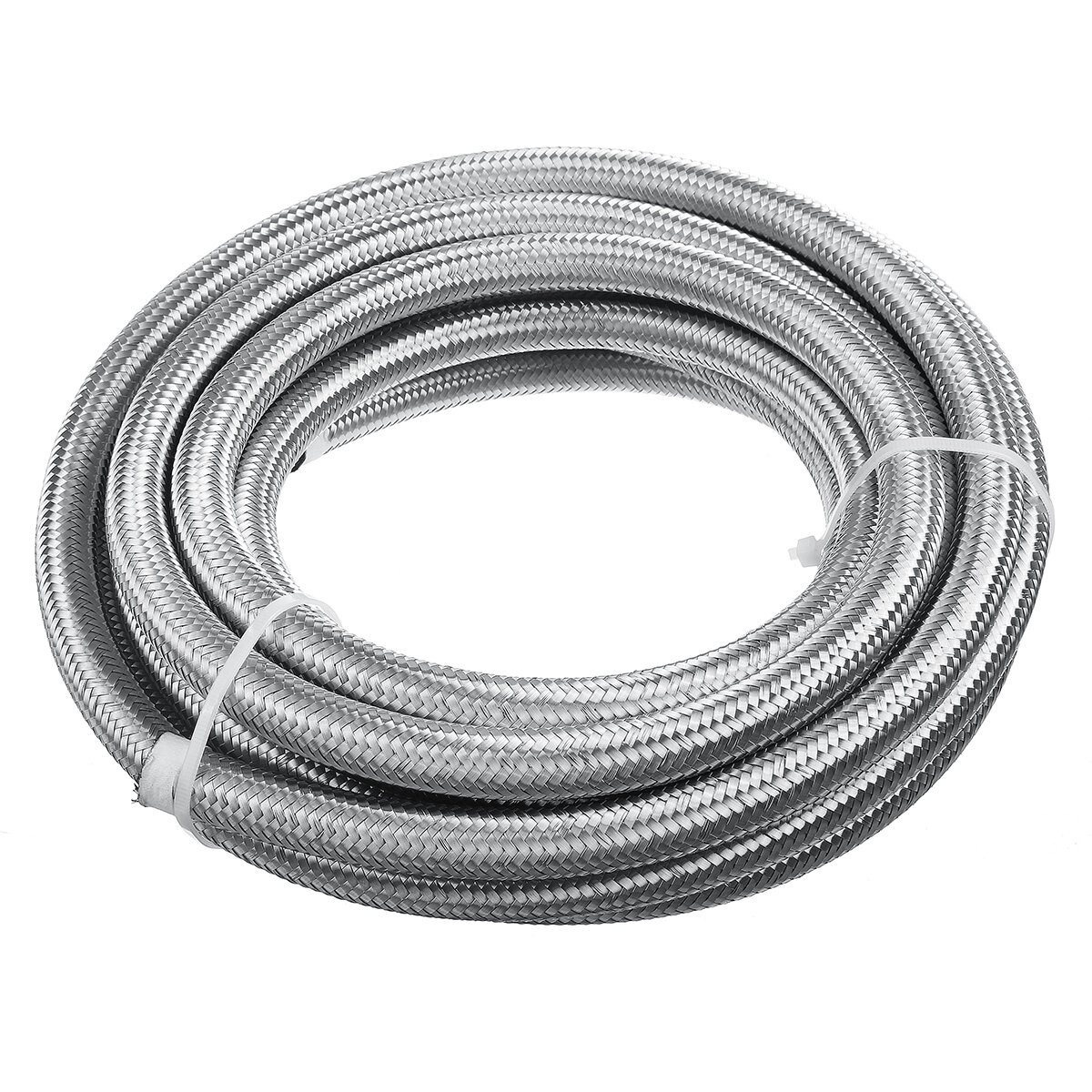 20FT AN4 AN6 AN8 AN10 Fuel Hose Oil Gas Line Pipe Stainless Steel Braided