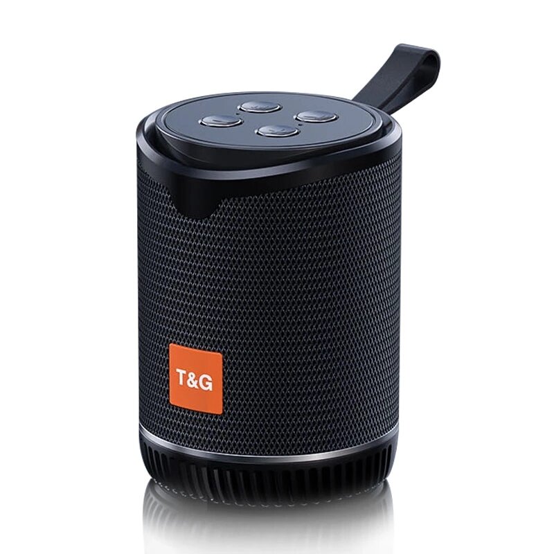 TG528 Mini Wireless bluetooth Speaker Portable FM Radio TF AUX USB Speakers Subwoofer Music Column Speaker