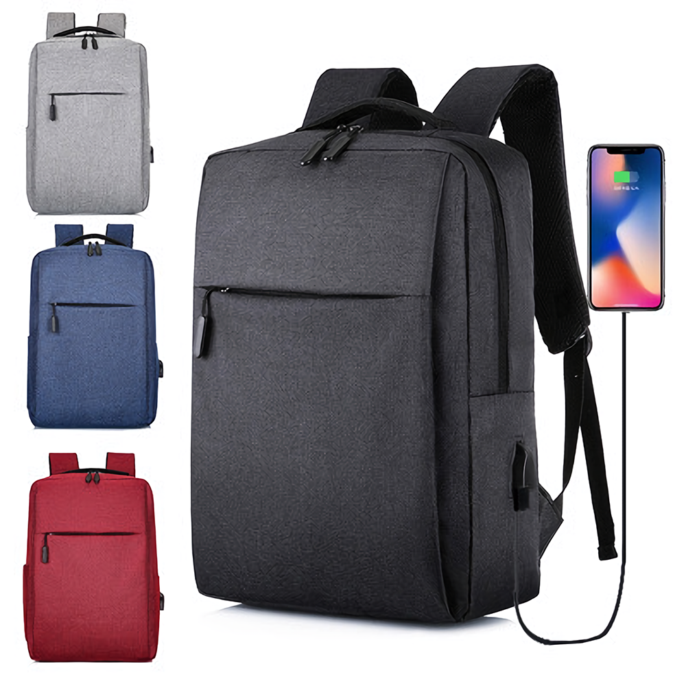 CHENYAMAY Nujabes Fashionable and Durable Anti-Theft Laptop Backpack Travel Bag with USB Charging Port 17 Inches Suitable for Men and Women 