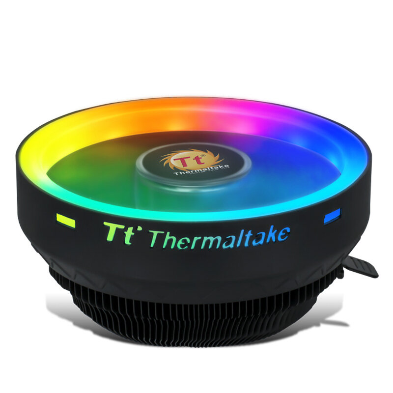 Thermaltake UX100 CPU-koeler 5V Moederbord ARGB Sync 16,8 miljoen kleuren 15 adresseerbare LED Intel