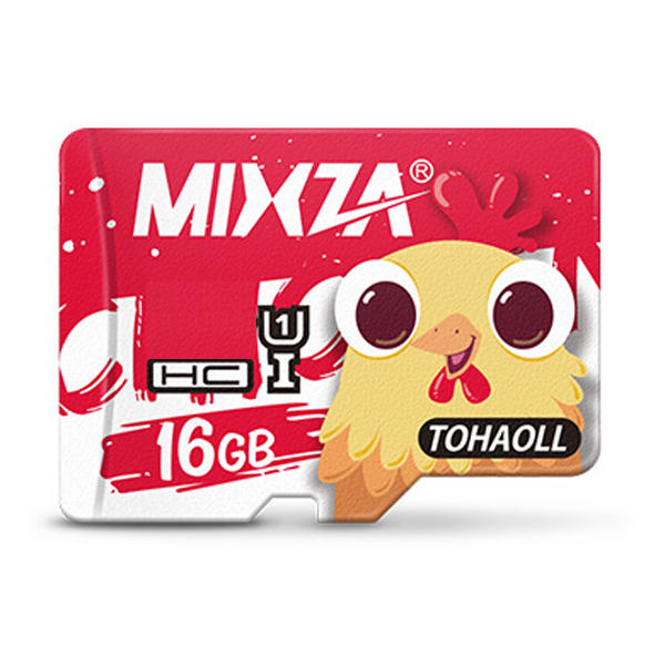 Mixza Year of the Rooster Limited Edition U1 16GB TF Micro-geheugenkaart