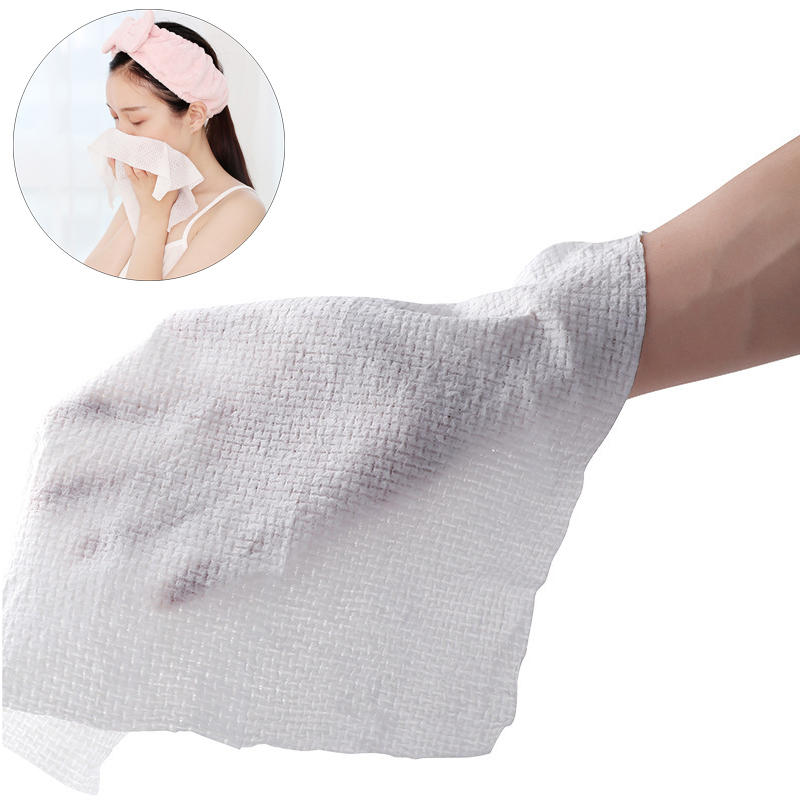 Disposable Compressed Towel Travel Camping Portable Bath Towel Nonwoven Makeup Washcloth 