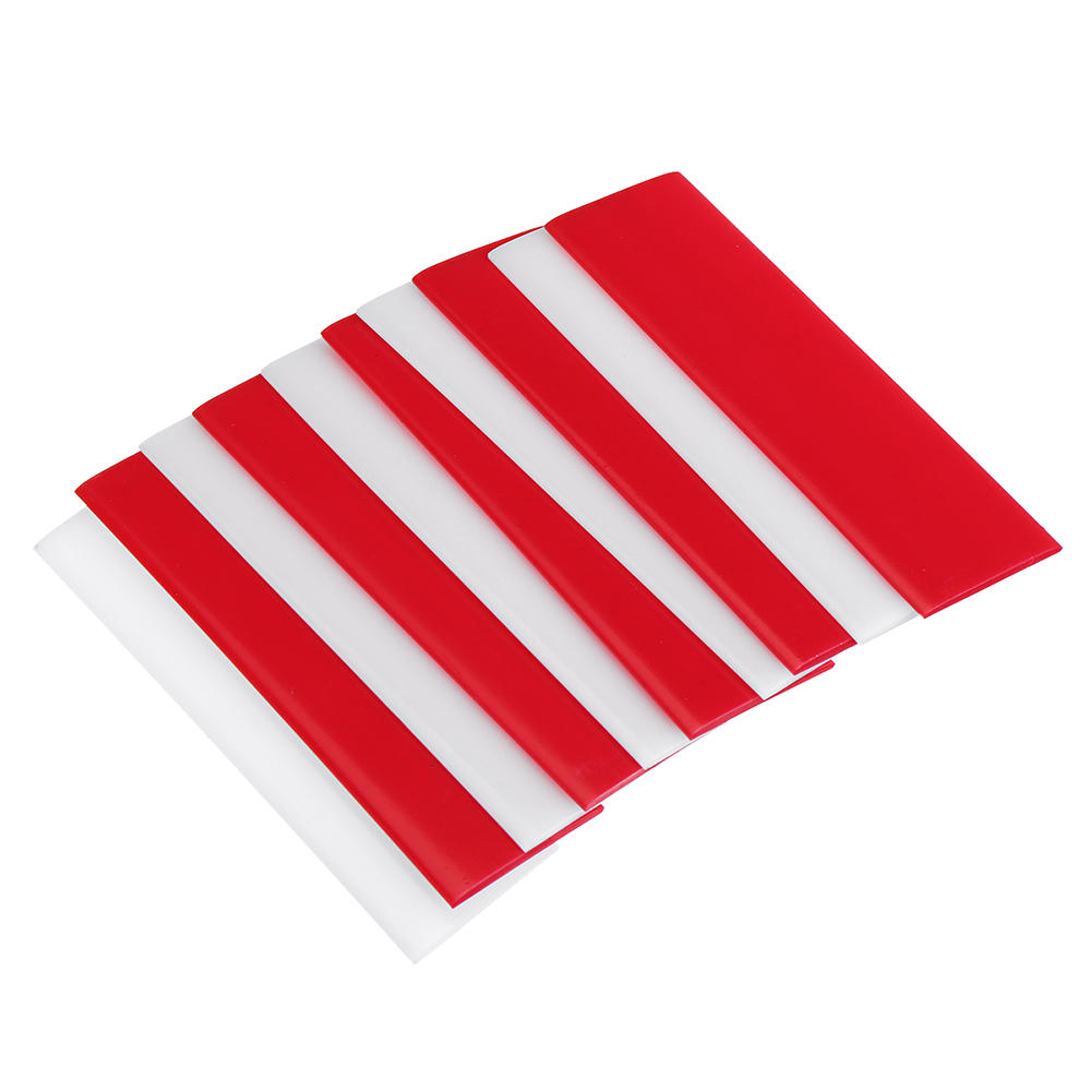10X3X0.2cm DIY Universal Thermoplastic Card Quick Reusable Strong Fixes Card White Red Color