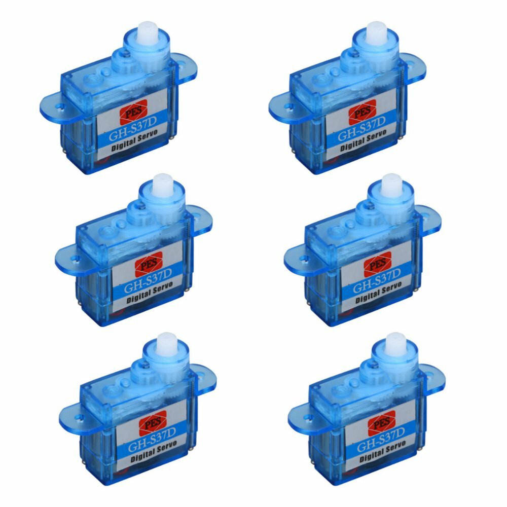 

6PCS 3.7g Micro Digital Servo GH-S37D For RC Airplane Helicopter