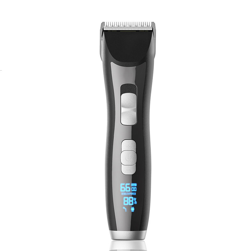 

LCD L16 Charged 4 Speeds Cutting Adjustable Salon Professional Cordless Electric Men's Hair Clipper