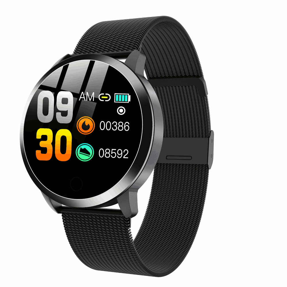 

Bakeey Q8 Heart Rate Blood Pressure Monitor Female Physiological Reminder Multiple Dials Smart Watch