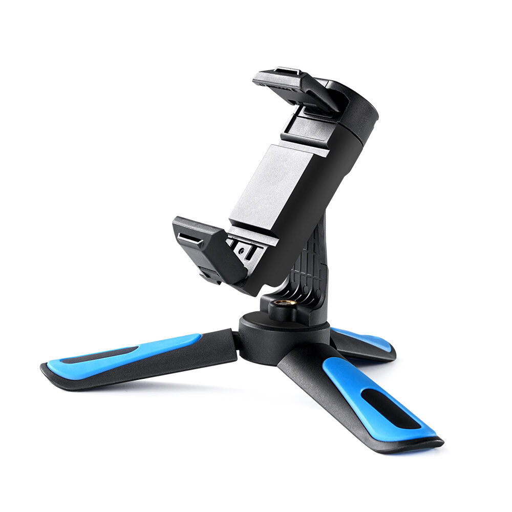 TELESIN Mini Selfie Stick Statief 360 ? Balhoofd & Koude Schoen Telefoonclip voor GoPro Osmo Action 