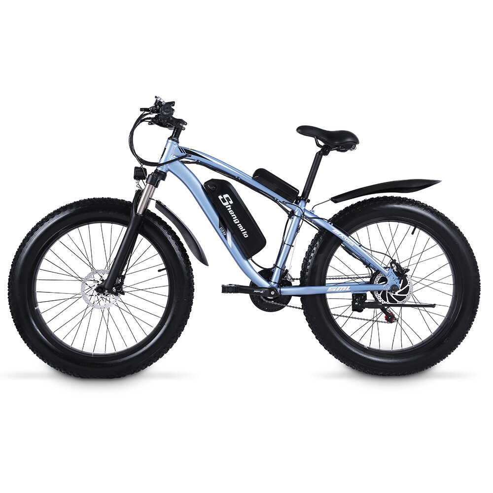 Ship To UK SHENGMILO MX02S 1000W 48V 17Ah 26 Inch Electric Bicycle 40kmh Max Speed 90Km Mileage 150Kg Max Load
