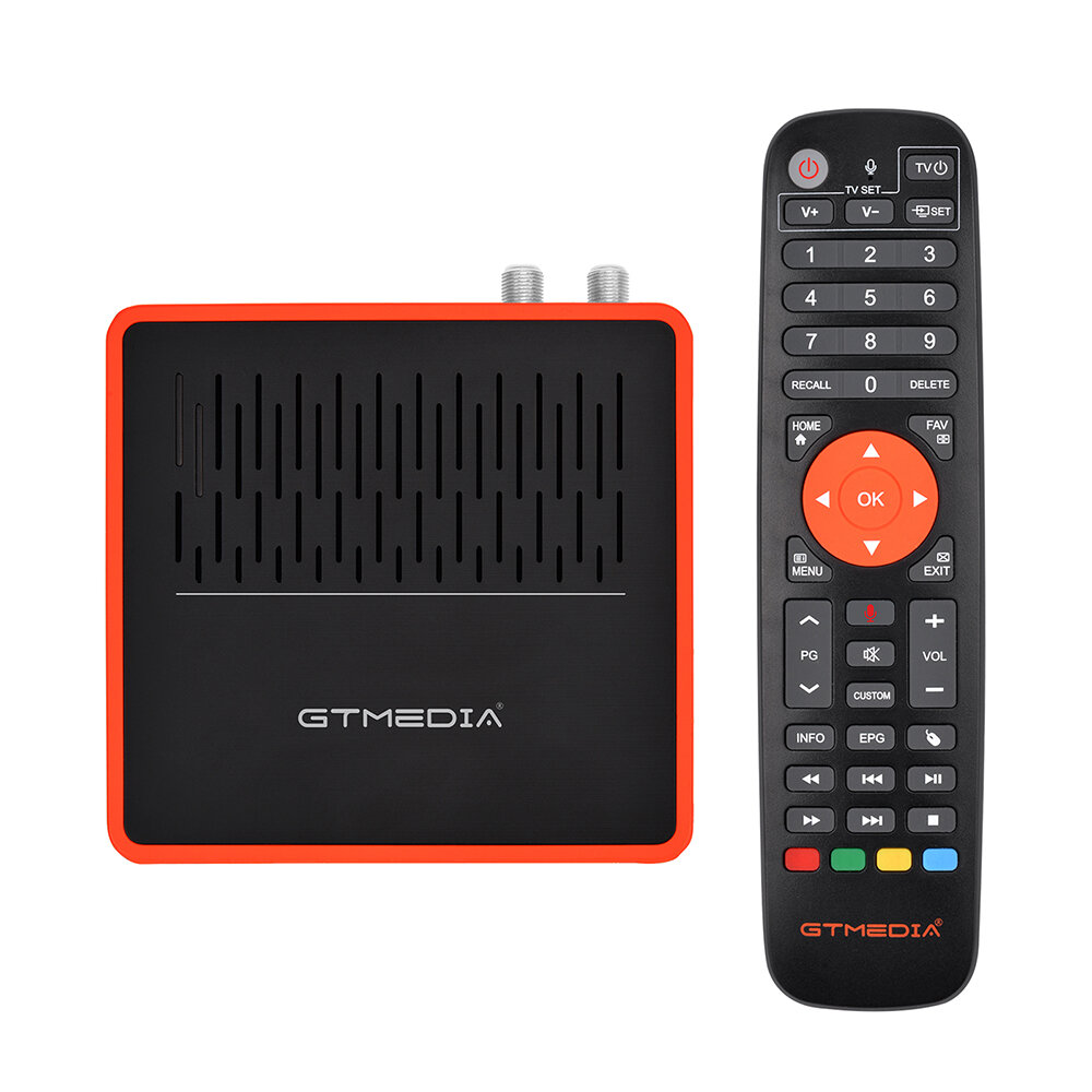 GTMEDIA GTcombo 2 in 1 Amlogic S905X3 Smart TV Box DVB-S2X T2 Satellite TV Receiver 2GB RAM 16GB ROM Android 9.0 H.265 HD 4K 2.4G 5G WIFI bluetooth...