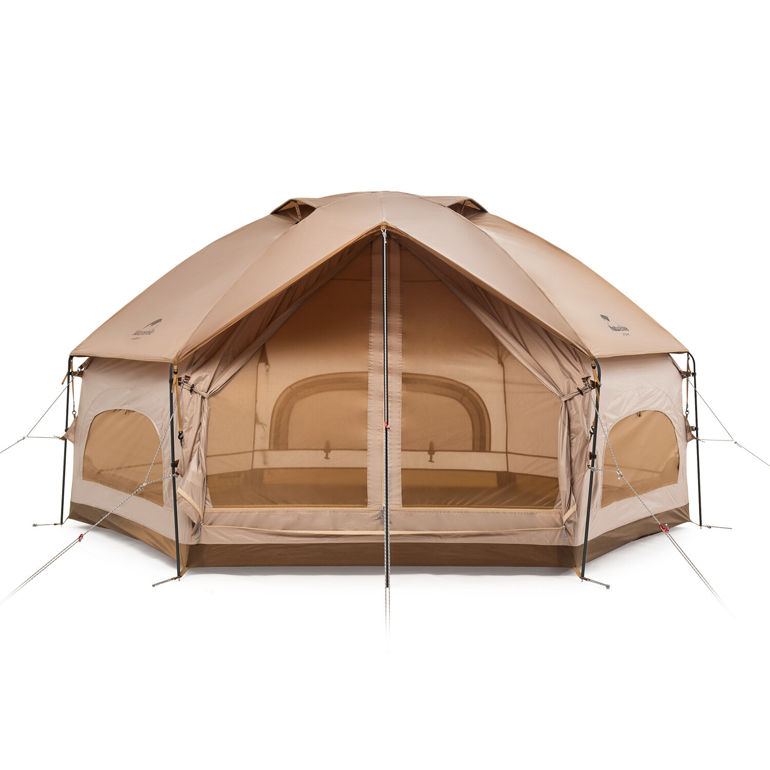 Наматрасник Naturehike Hexagonal Tent из полиэстера 210T с алюминиевым сплавом, водонепроницаемый и дышащий, для кемпинга и путешествий на природе.