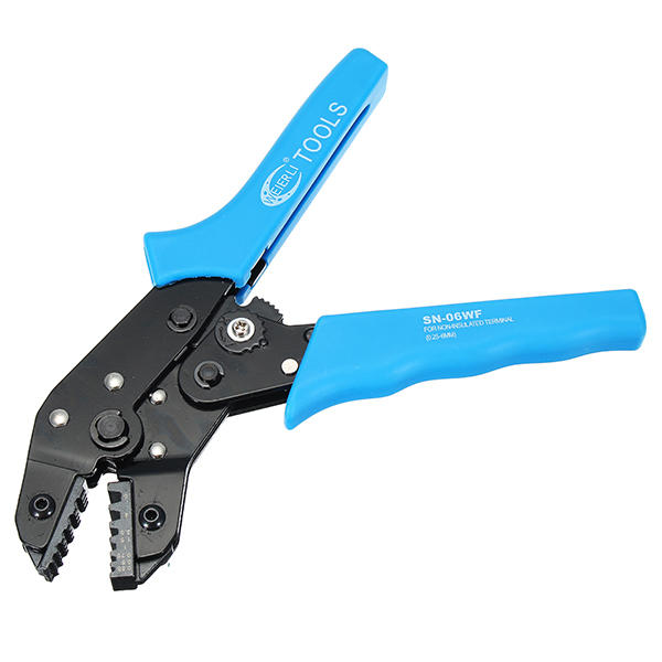 Crimping Pliers Cable Clamp Crimping Press Tool for End-sleeve 0.25～6mm2 T4H6 