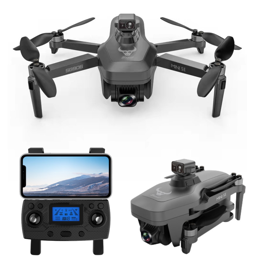 ZLL Beast SG906 Mini SE 5G WIFI FPV GPS with 4K HD ESC Camera Obstacle Avoidance 1.2KM R/C Range Brushless Foldable RC Drone Quadcopter RTF