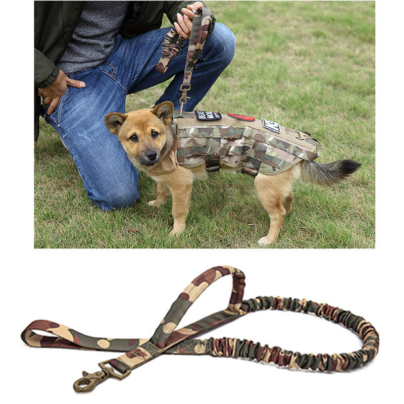 

KALOAD ZY035 1000D Nylon Многофункциональная армейская подготовка Собака Банджи-поводок Охота Тактическая Собака Тяга Ве