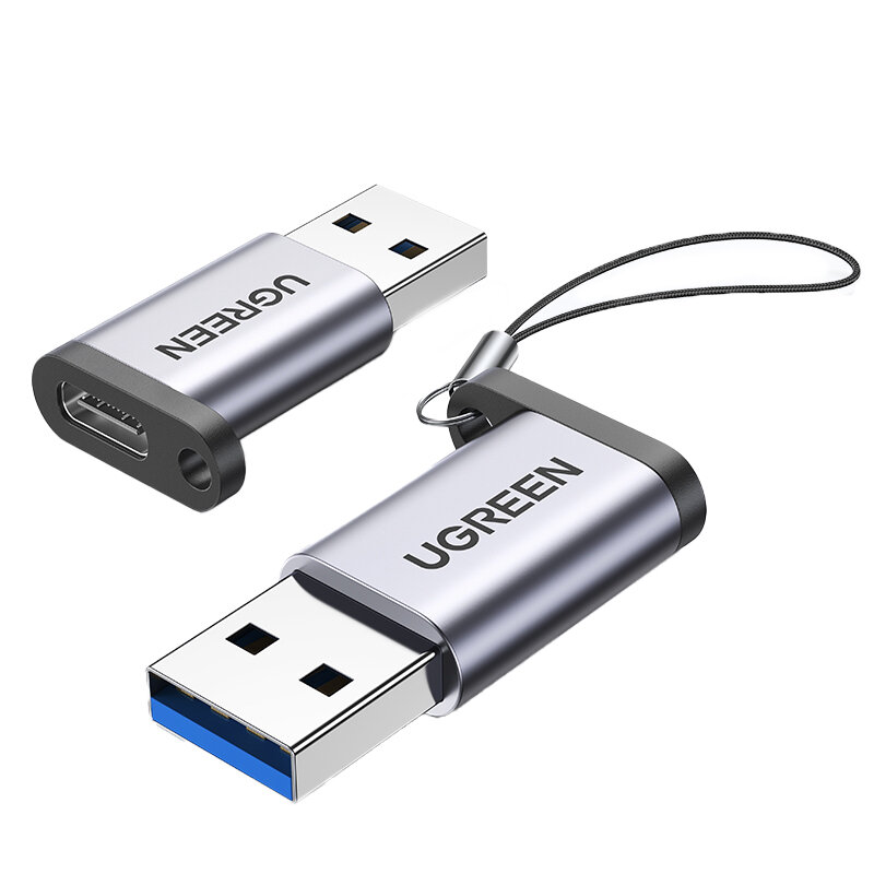 يوجرين USB-C محول USB 3.0 2.0 ذكر إلى USB 3.1 Type C أنثى Type-C محول لأجهزة الكمبيوتر المحمول هاتف سماعة