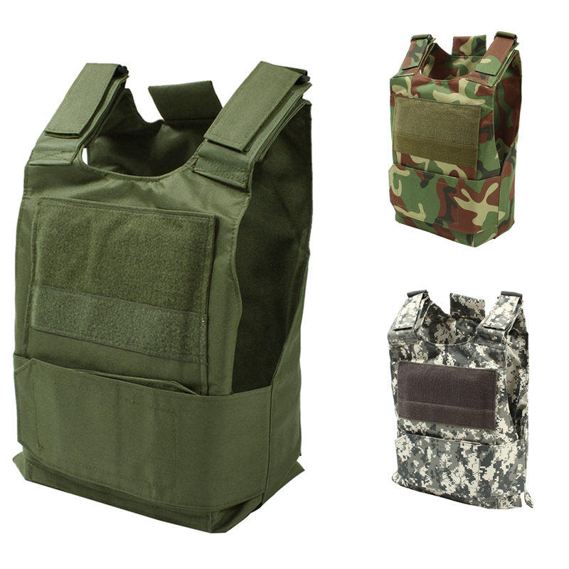 Caza de camuflaje militar Chaleco táctico Wargame Body Molle Armor Caza Jack CS al aire libre Jungle Eq