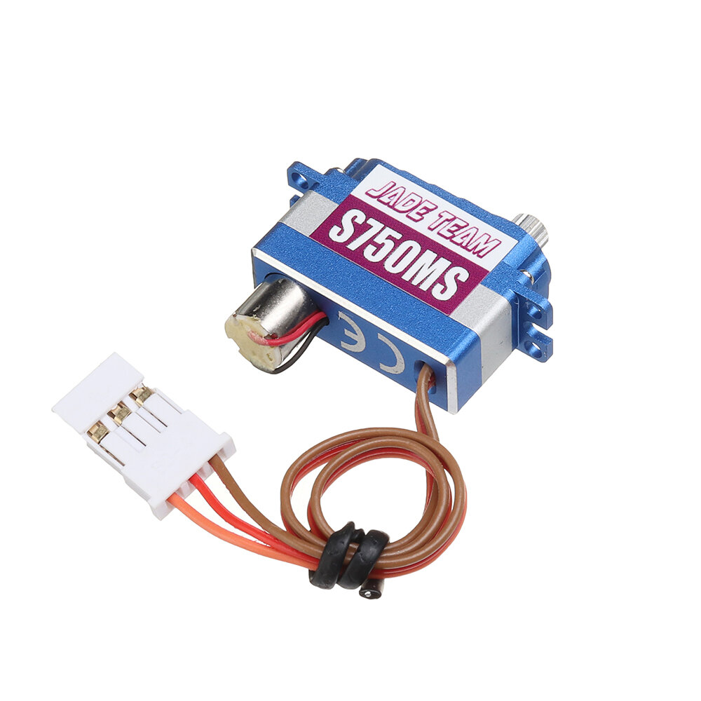 S750MS Metal Gear Full CNC Digital Servo for Indoor/Outdoor F3P Aircraft RC Airplane Fixed-wing FPV 