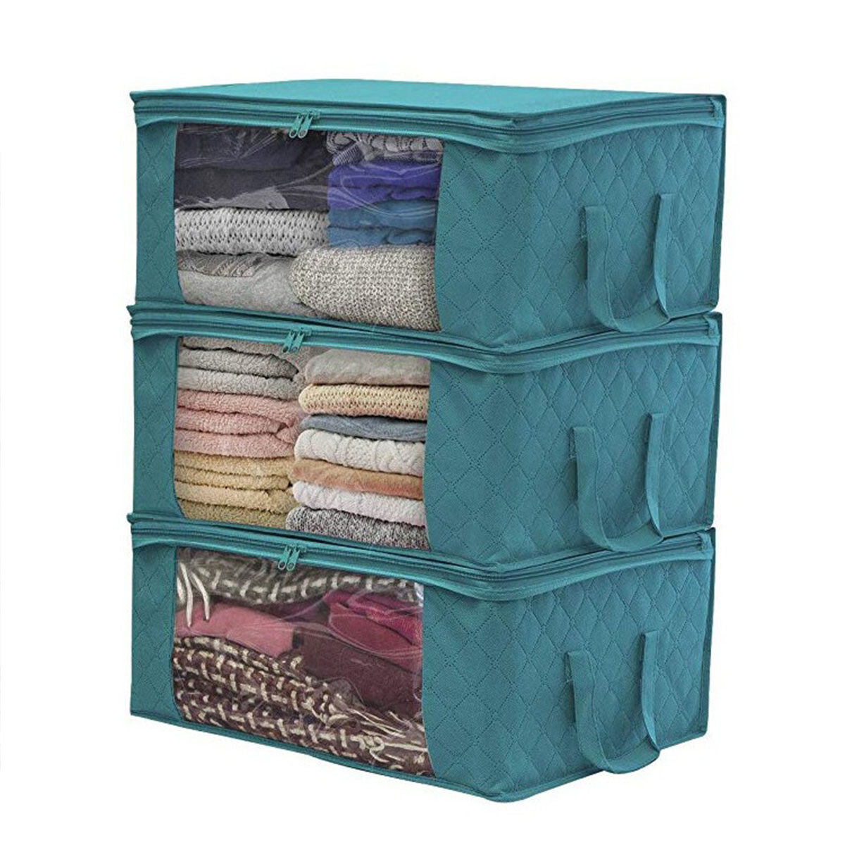 Folding Storage Box Storage Bag Quilt Clothes Dustproof Bedroom Clothes Room