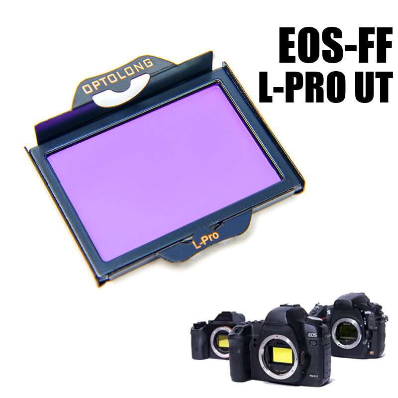 OPTOLONG EOS-FF L-Pro UT 0,3 mm-es csillagszűrő a Canon 5D2 / 5D3 / 6D fényképezőgéphez Csillagászati kiegészítők