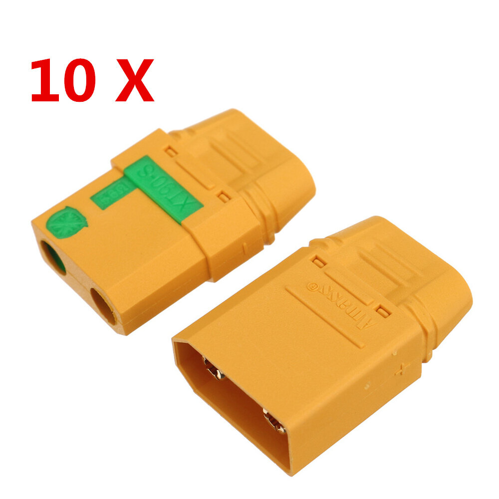 10 PCS Amass Anti Spark Sparkproof Connector Plug XT90-S For Batttery RC Drone FPV Racing Multi Roto