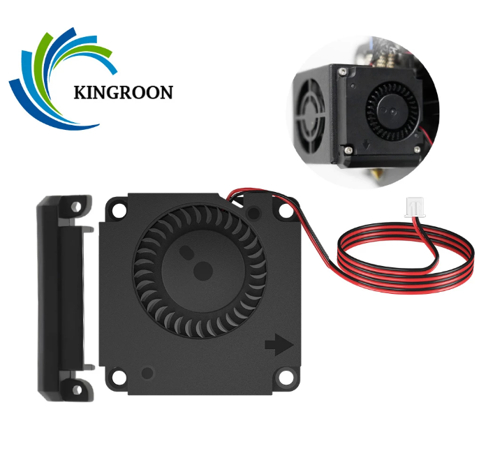 Kingroon Dc 5V 12V 24V Turbo Radial Fans 3D Printer Blower 4010 Koelventilator Uitlaat Ventilator Vo