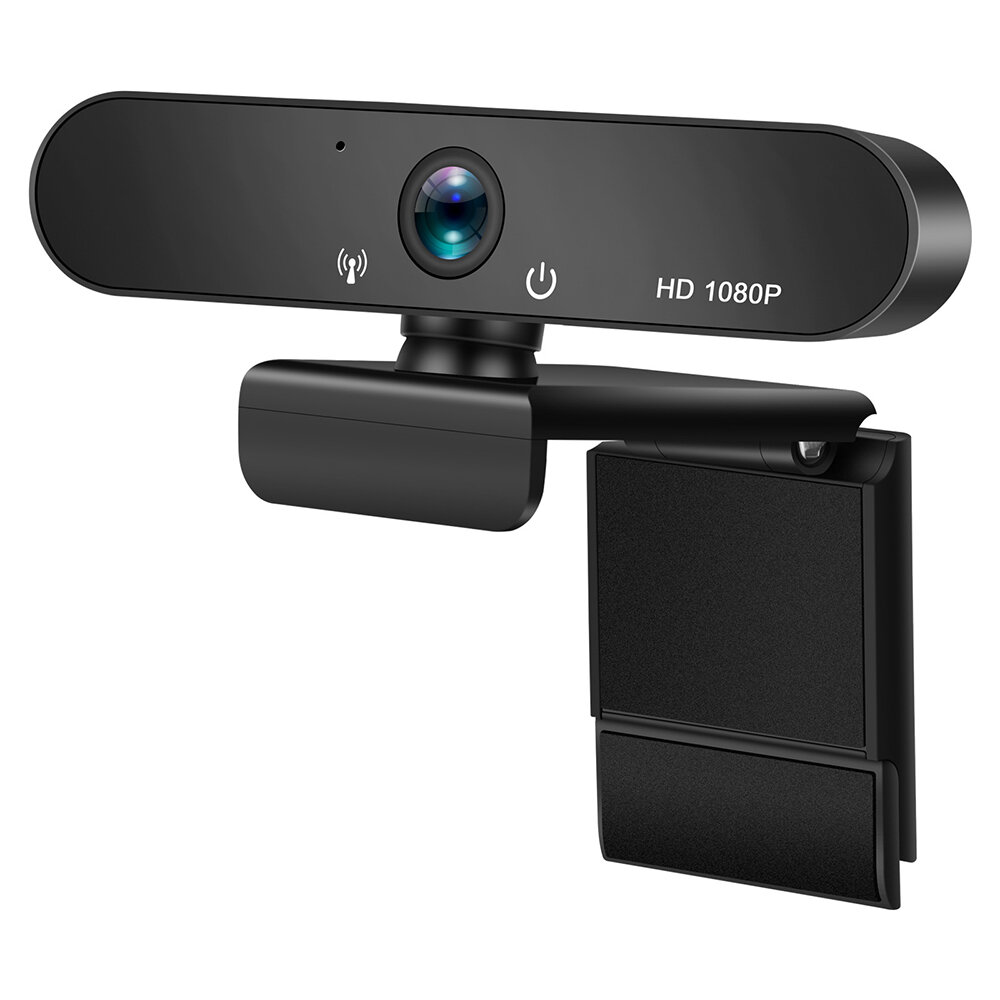 

A8 1080P 30FPS USB HD Webcam 4Mp Built-in Microphone Wide Angle 90° Plug and Play for Mac Windows Vista