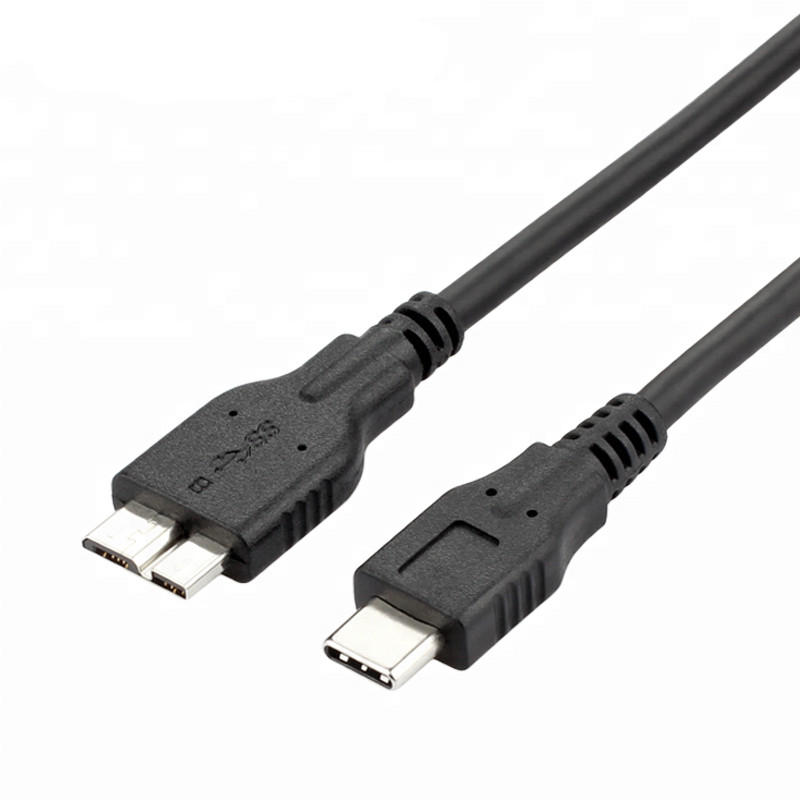 

ULT-unite USB3.1 Type-C Male to Micro B Cable 1M Nylon Braided Computer CableData Cable